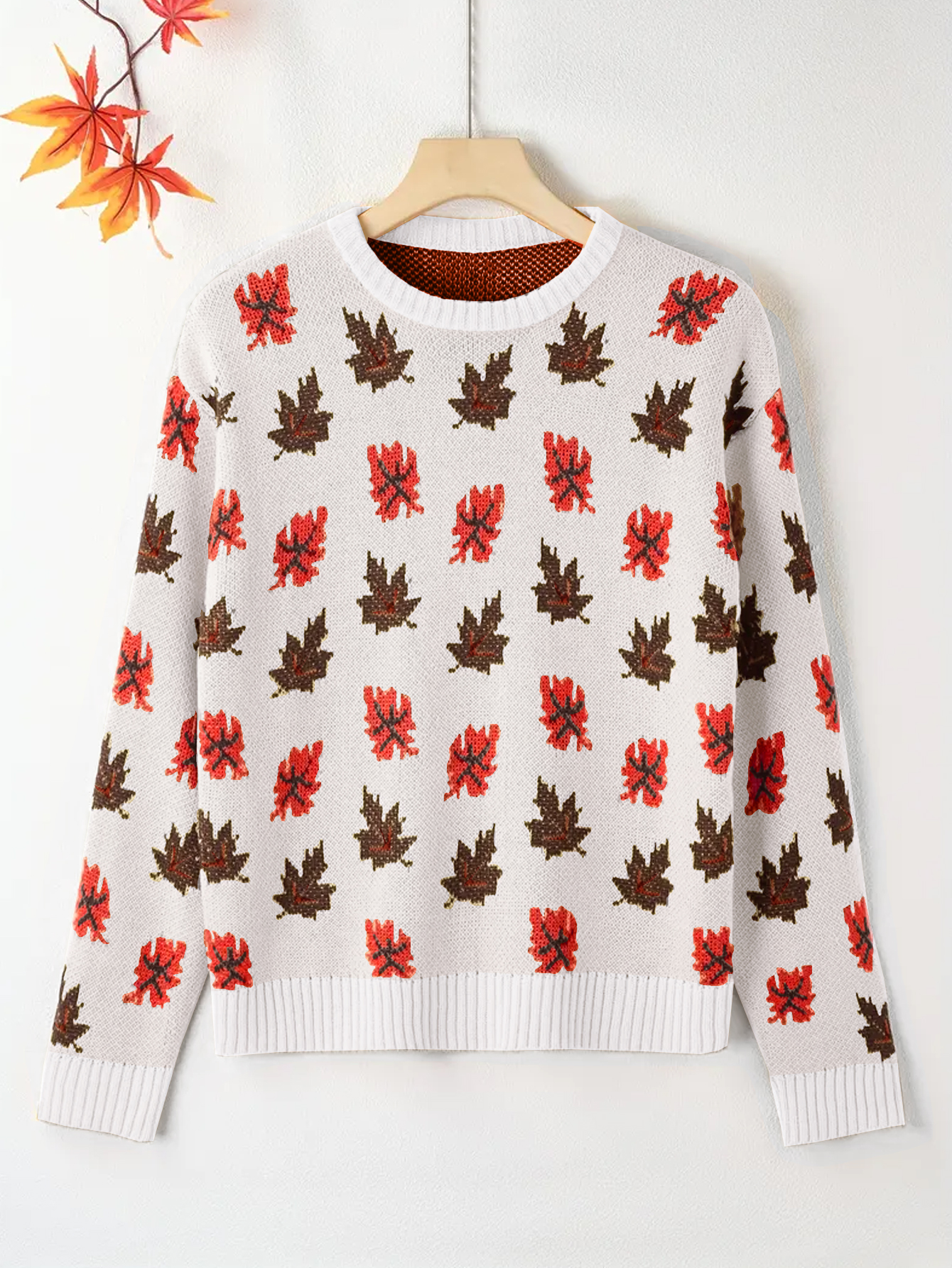 Winter Clothing Patterns - plus Size Women's round Neck Pullover