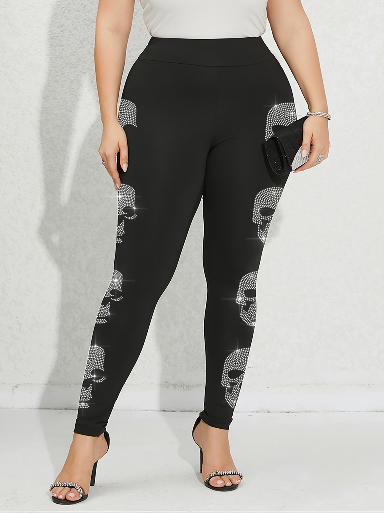 Winter Clothing Patterns - Plus Size Women's Pants Skeleton Pattern