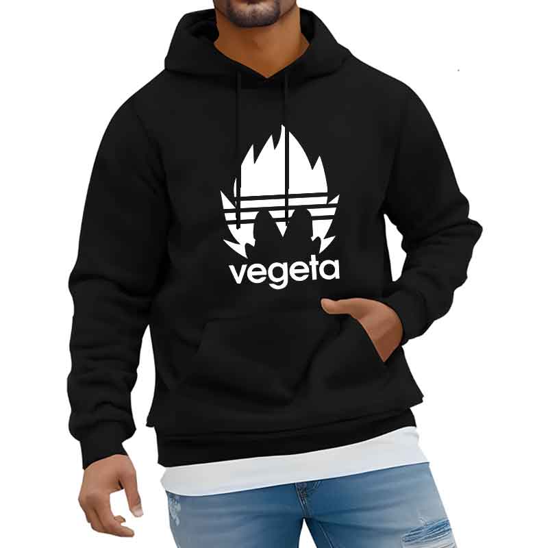 Winter Clothing Trends For Women - Vegeta Print Men's Women Hooded Sweatshirt