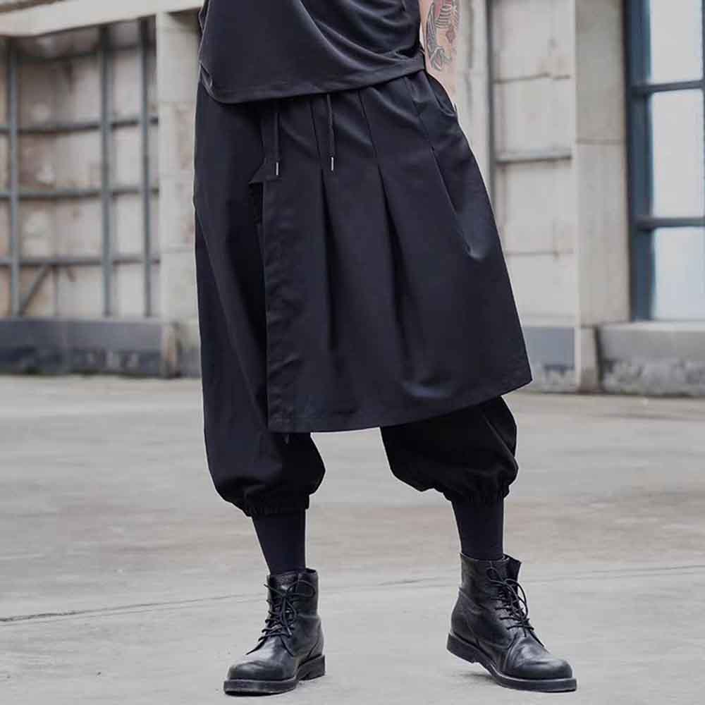 Mens Autumn Harem Pants Irregu – Winter Clothing Layers recenzja i cena