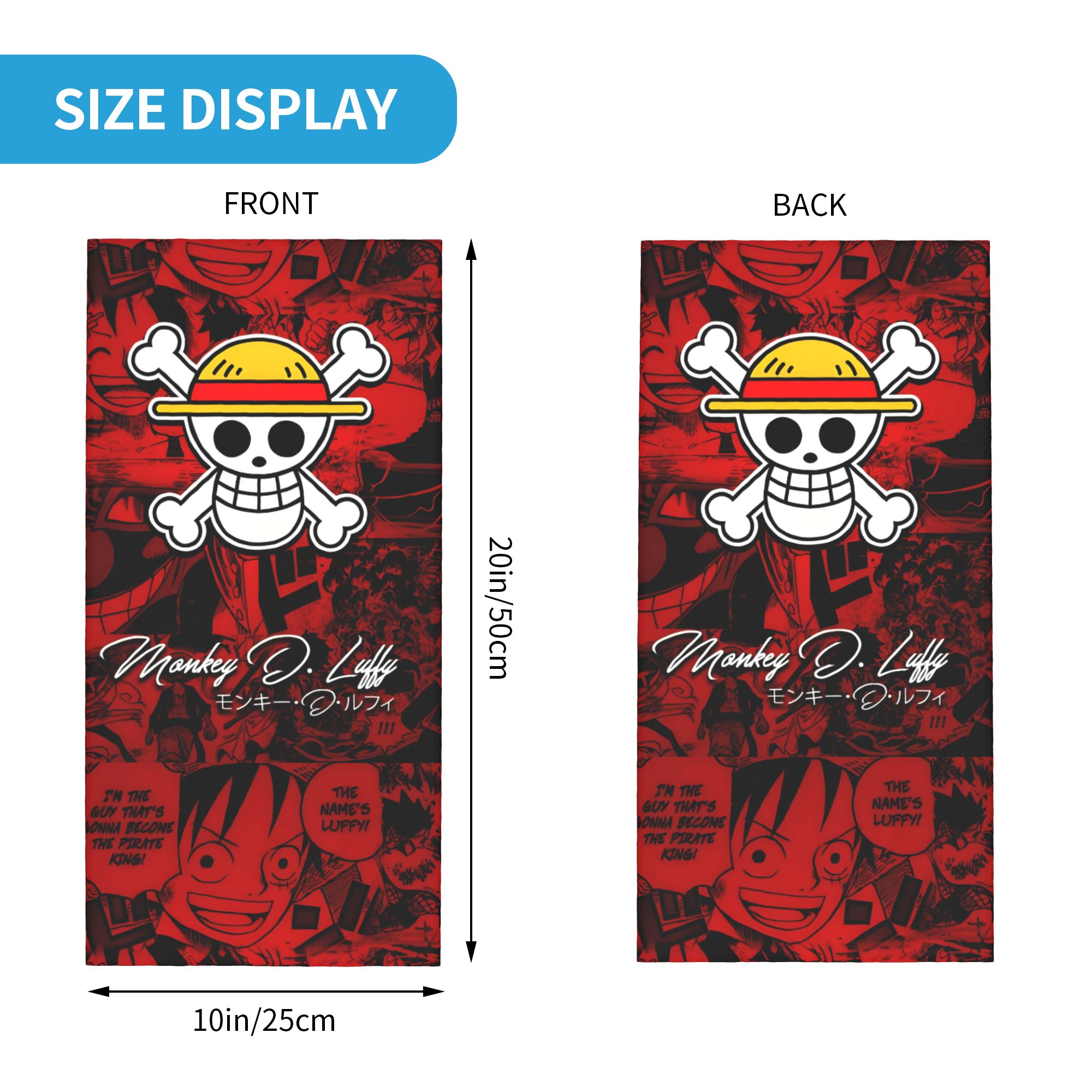 One Piece Anime Bandana Neck W – Winter Clothing Youtube recenzja i cena