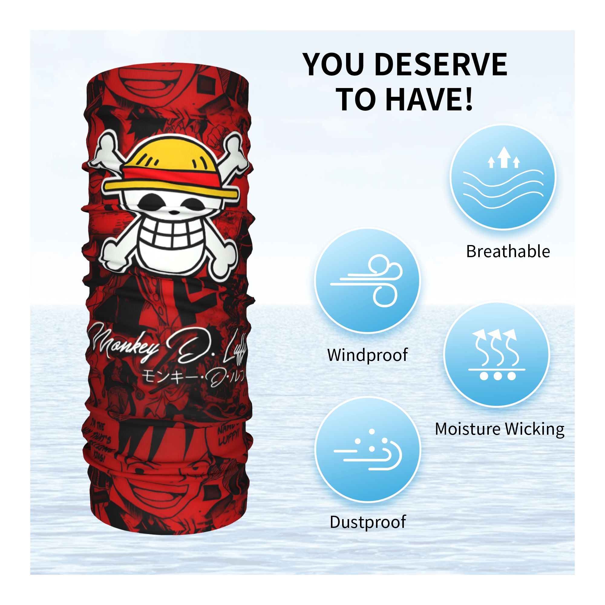 One Piece Anime Bandana Neck W – Winter Clothing Youtube recenzja i cena