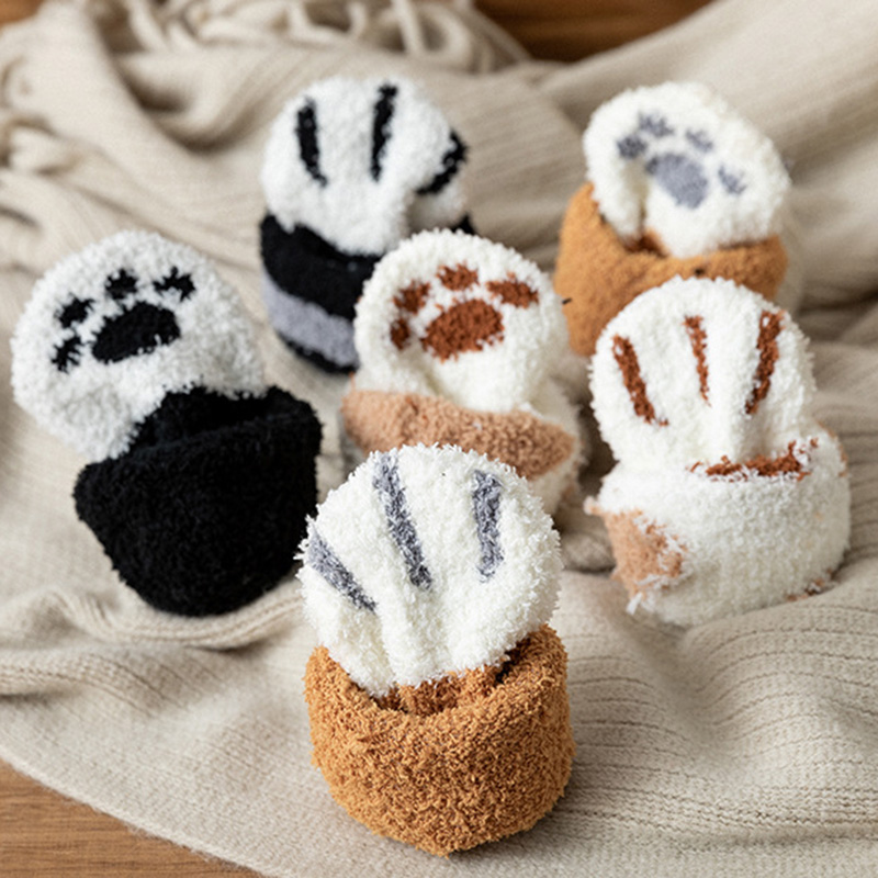 Winter Warm Fluffy Socks Thick – Winter Clothing Youtube recenzja i cena