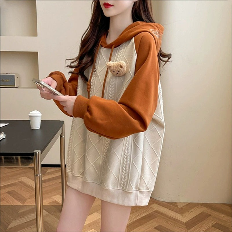Pink Female Hooded Top Cute Y  – Winter Clothing Essentials For Women recenzja i cena