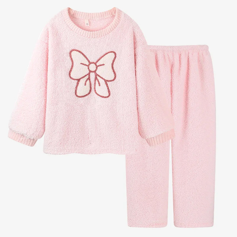 Pink Bowknot Pajamas Long Slee – Winter Clothing Youtube recenzja i cena