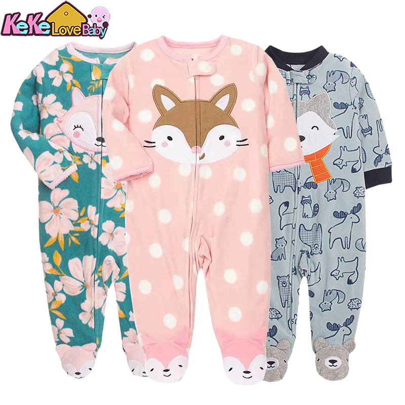Newborn Baby Boy Girl Rompers  – Winter Clothing 1 Year Old recenzja i cena