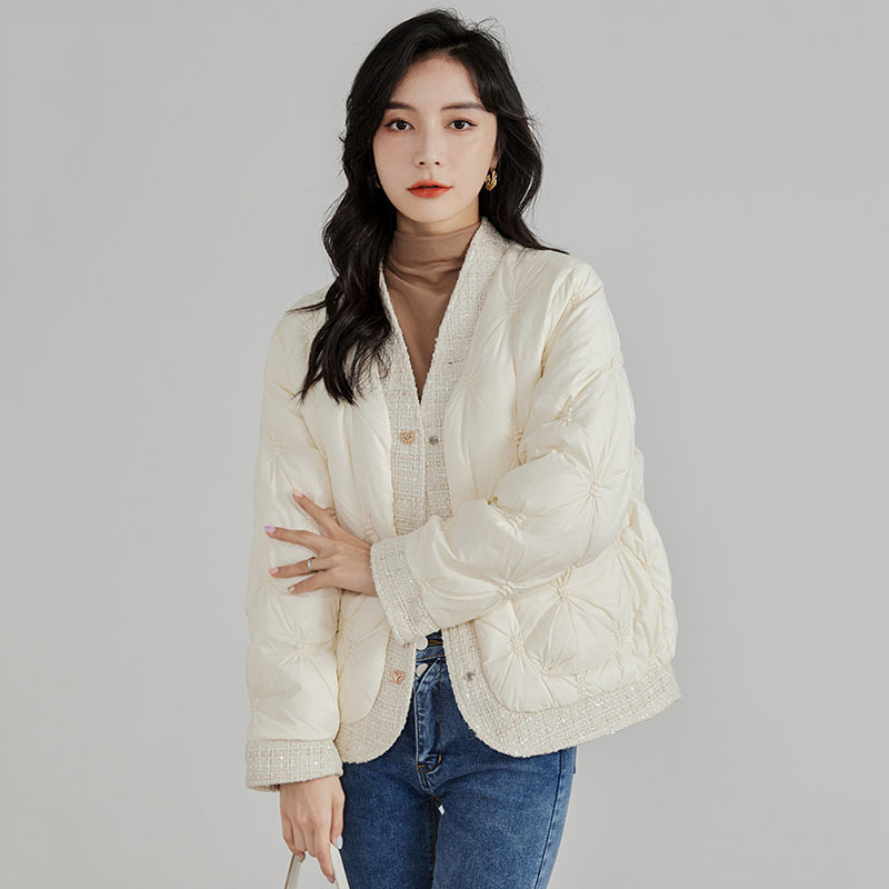Autumn Winter Down Jacket V-Ne – Winter Clothing Trends For Women recenzja i cena
