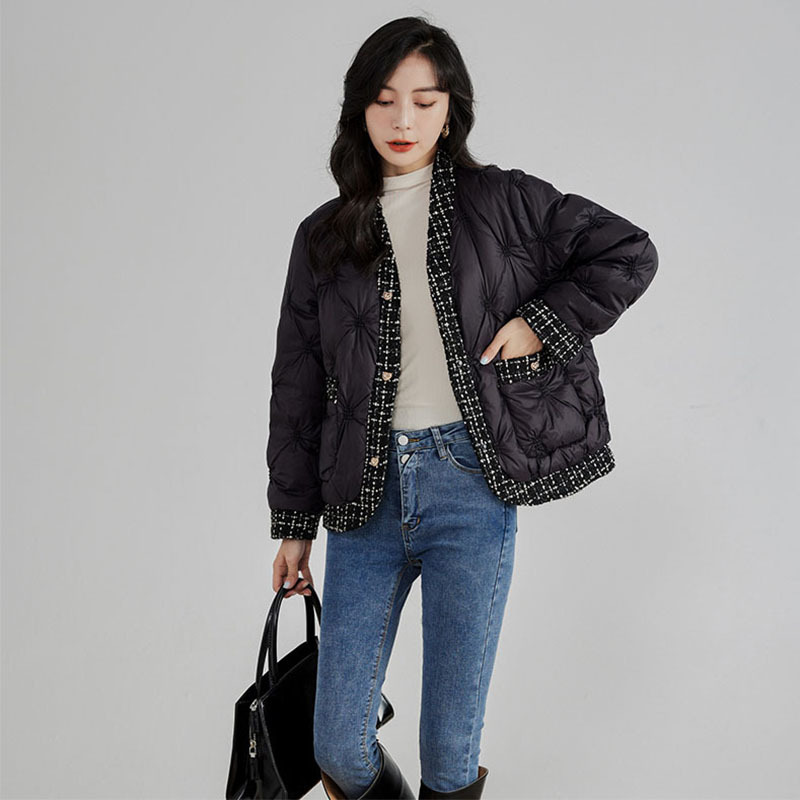 Autumn Winter Down Jacket V-Ne – Winter Clothing Trends For Women recenzja i cena