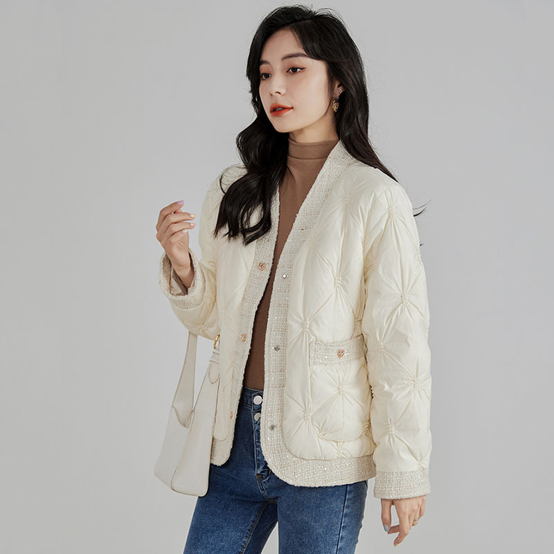 Autumn Winter Down Jacket V-Ne – Winter Clothing Trends For Women recenzja i cena