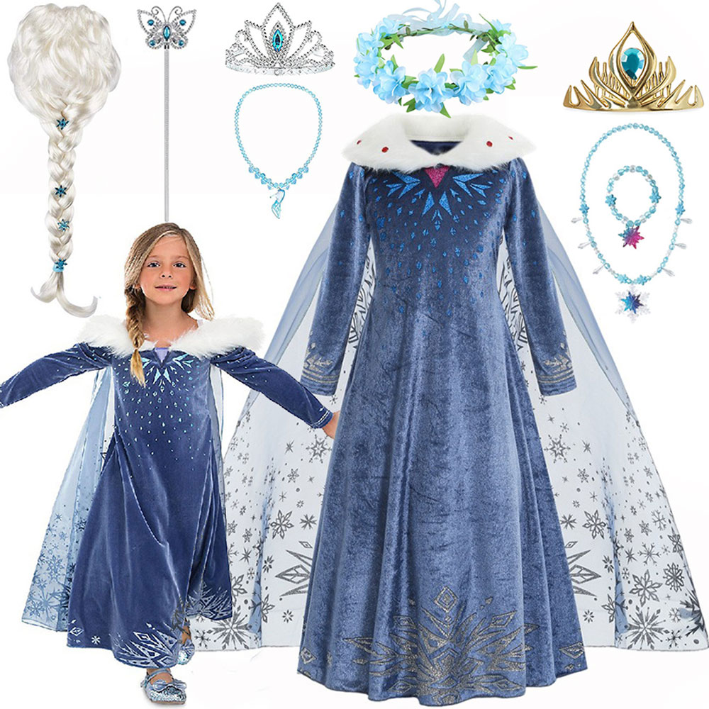 Halloween Frozen Princess Elsa – Winter Clothing Layers recenzja i cena