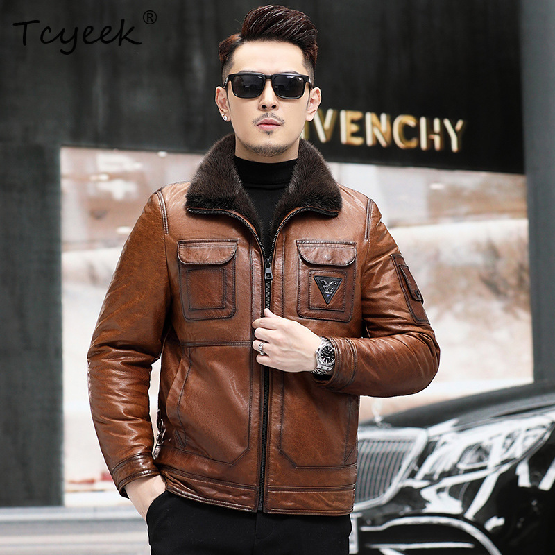 Tcyeek Top Layer Sheepskin Rea – Winter Clothing Layers recenzja i cena