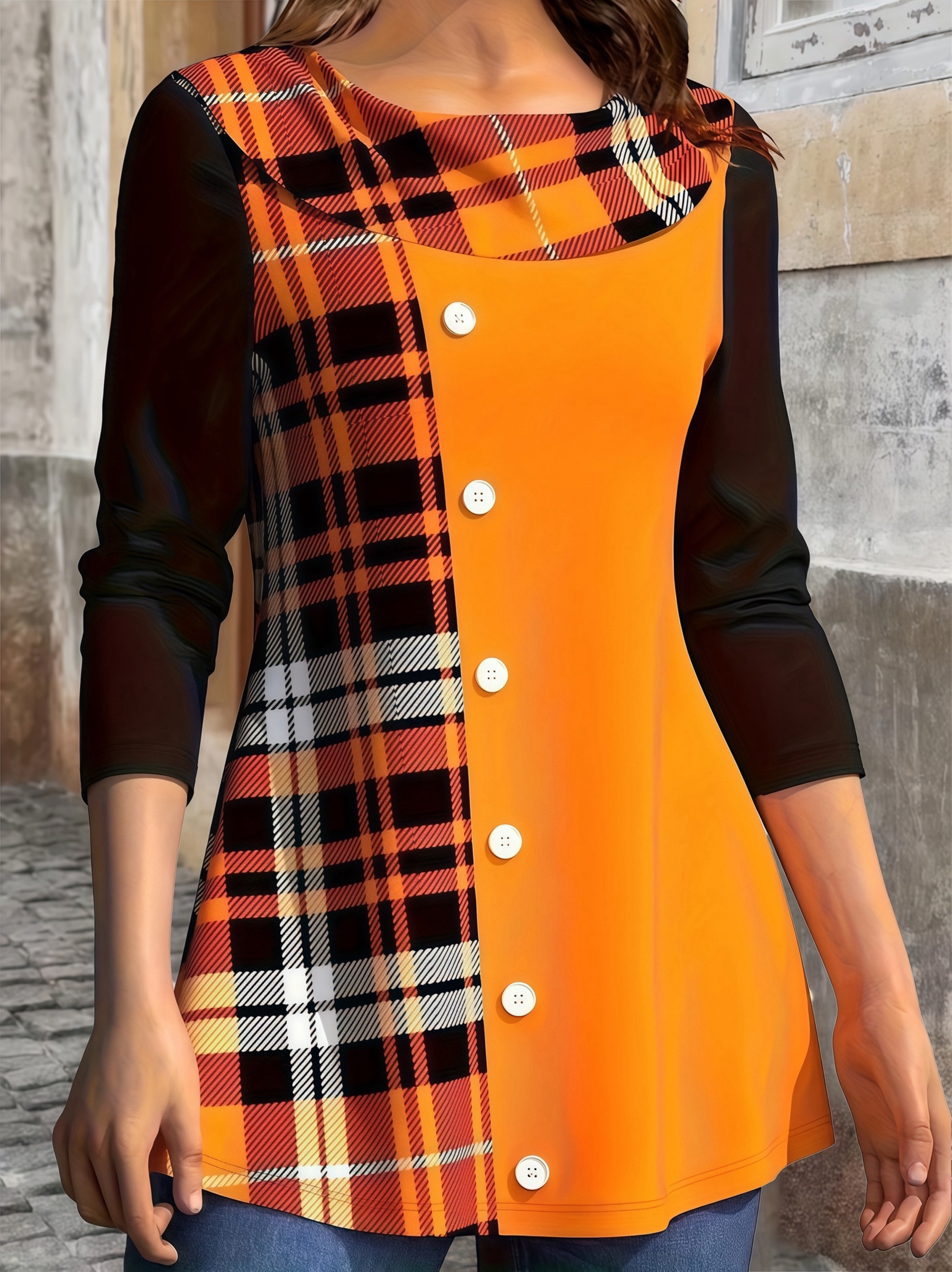 Women Plus Size Long Sleeve T  – Winter Clothing Layers recenzja i cena