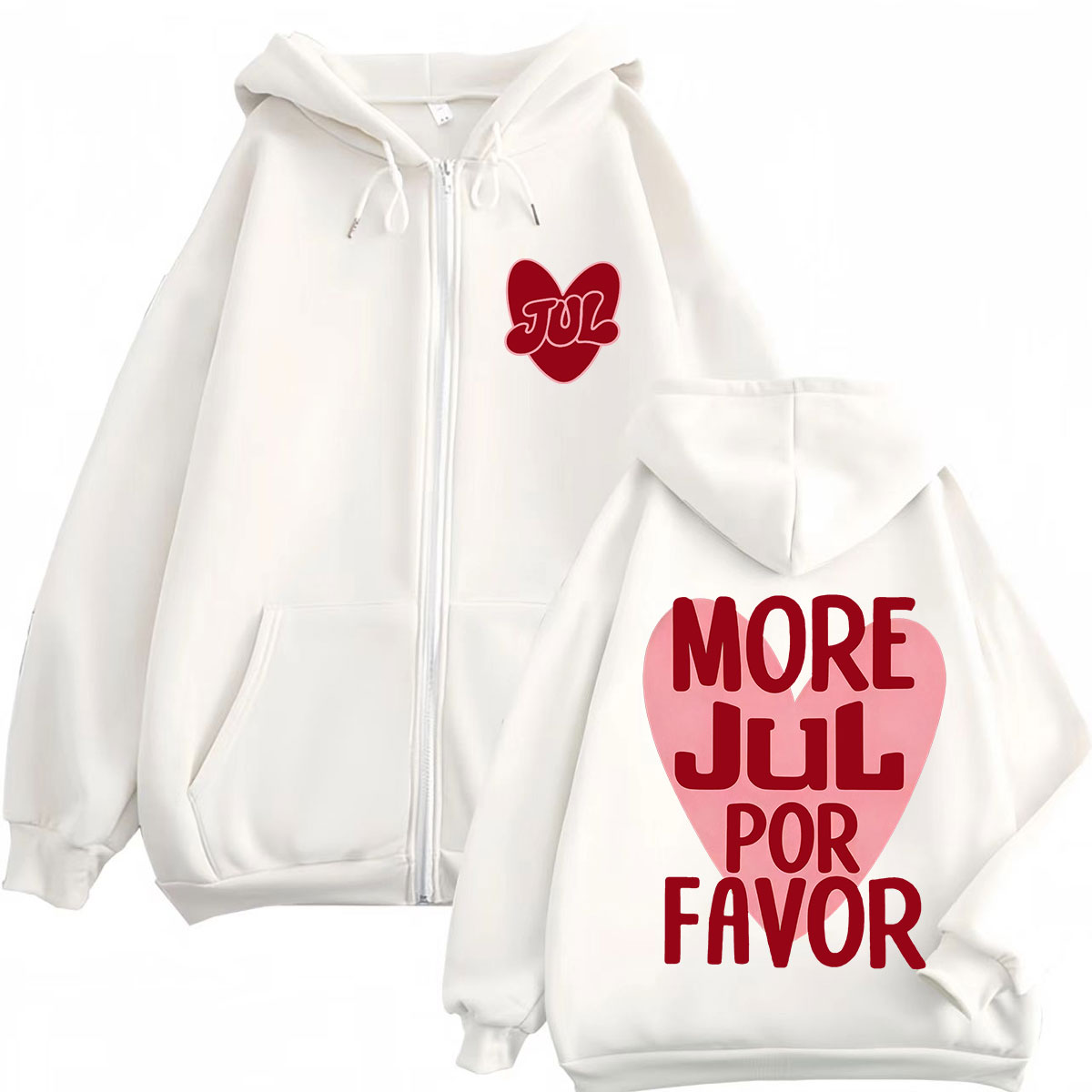 Rapper Jul Fashion Print Zippe – Winter Clothing Trends For Women recenzja i cena