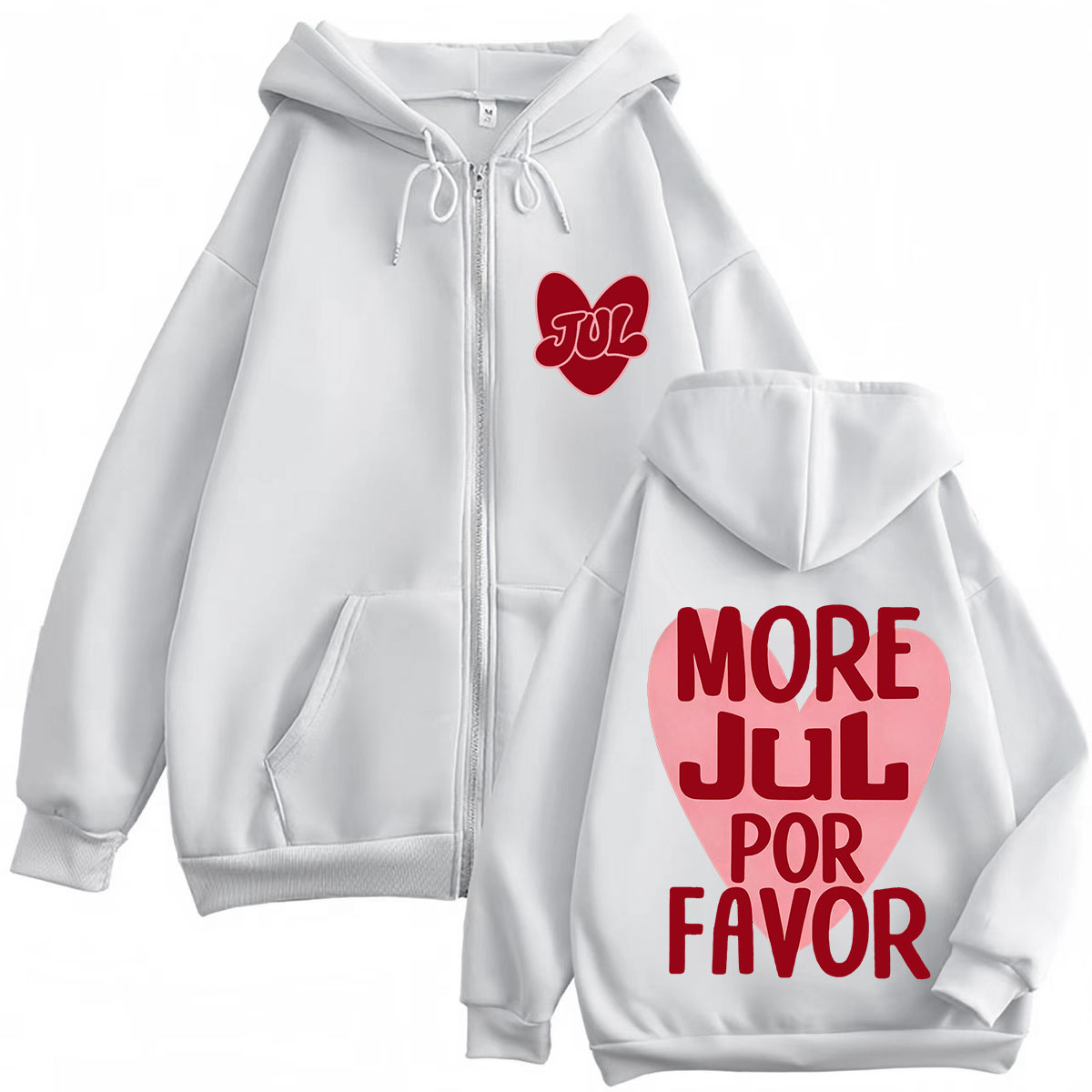 Rapper Jul Fashion Print Zippe – Winter Clothing Trends For Women recenzja i cena