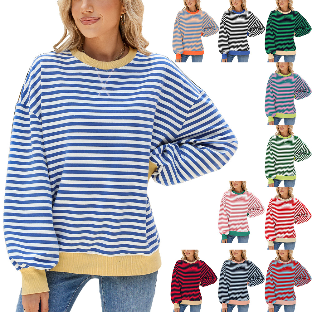 Sudaderas Ropa De Mujer Stripe – Winter Clothing Essentials For Women recenzja i cena