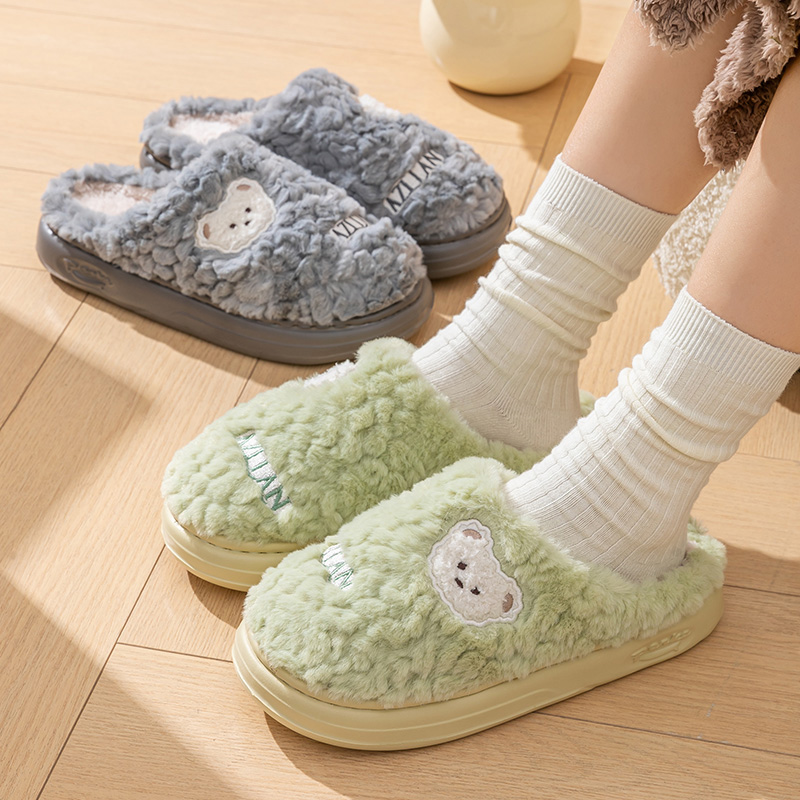 Cotton slippers women's winter – Winter Clothing Material recenzja i cena