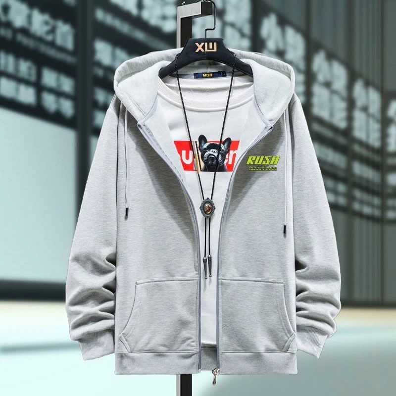 Men's Clothing Hooded Solid Bl – Winter Clothing Offer recenzja i cena