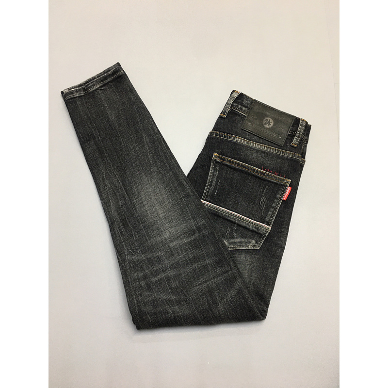 Black gray jeans men's autumn  – Winter Clothing Youtube recenzja i cena