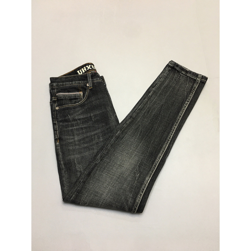 Black gray jeans men's autumn  – Winter Clothing Youtube recenzja i cena