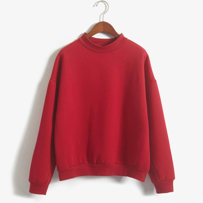 Fleecing Half High Neck Long S – Winter Clothing Trends For Women recenzja i cena
