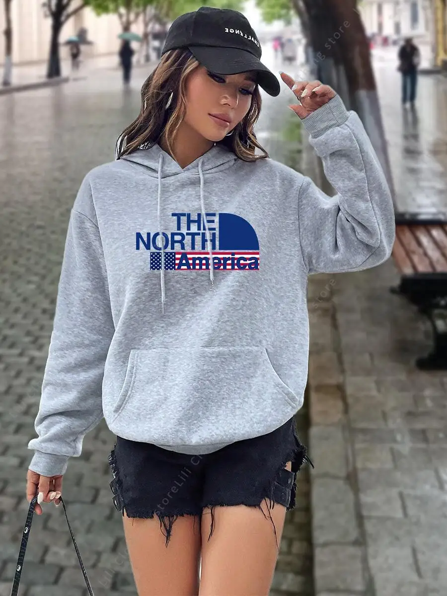 Womens Hoodies Graphic Letter  – Winter Clothing Trends For Women recenzja i cena