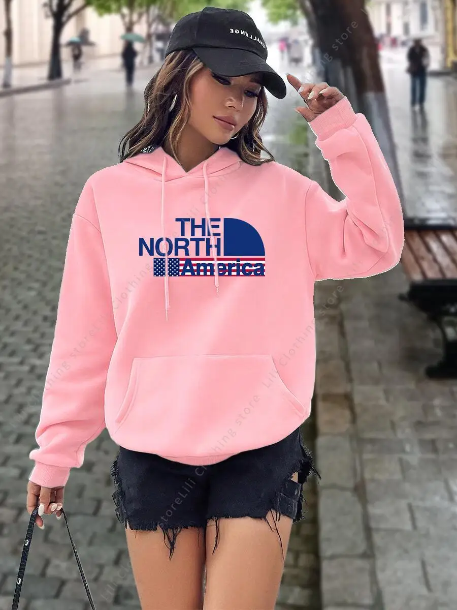 Womens Hoodies Graphic Letter  – Winter Clothing Trends For Women recenzja i cena