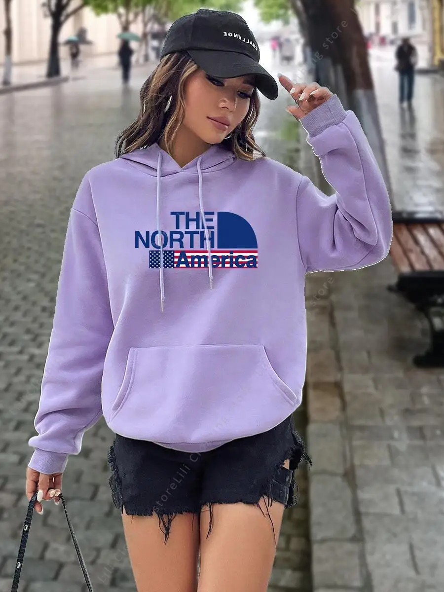 Womens Hoodies Graphic Letter  – Winter Clothing Trends For Women recenzja i cena