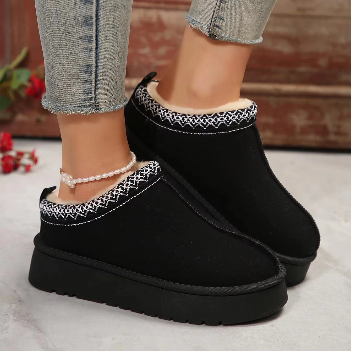 Designer Winter Platform Slipp – Winter Clothing Material recenzja i cena