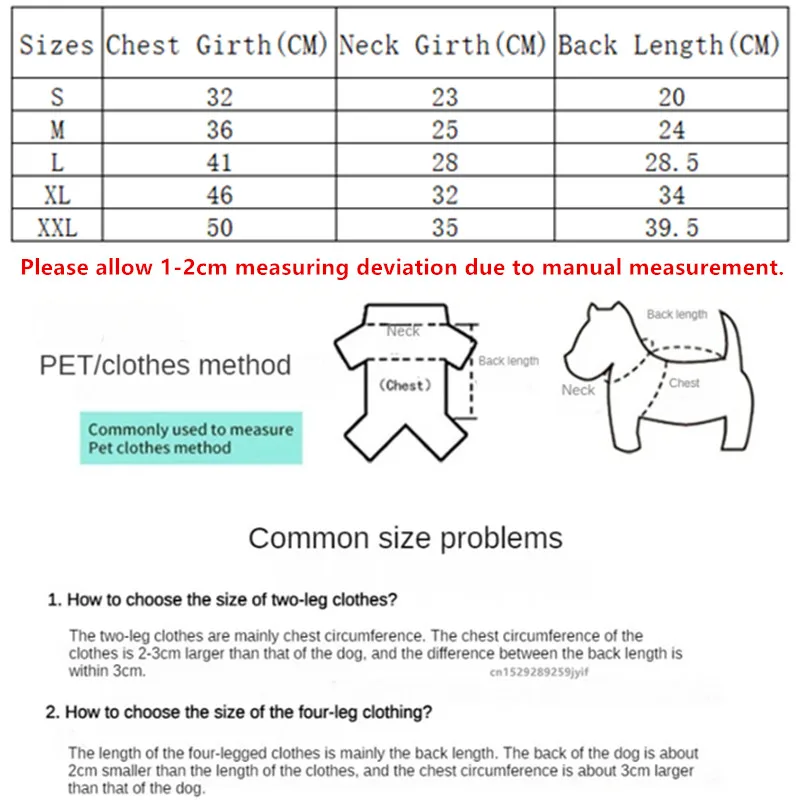 Best-selling pet clothes, autu – Winter Clothing Patterns recenzja i cena