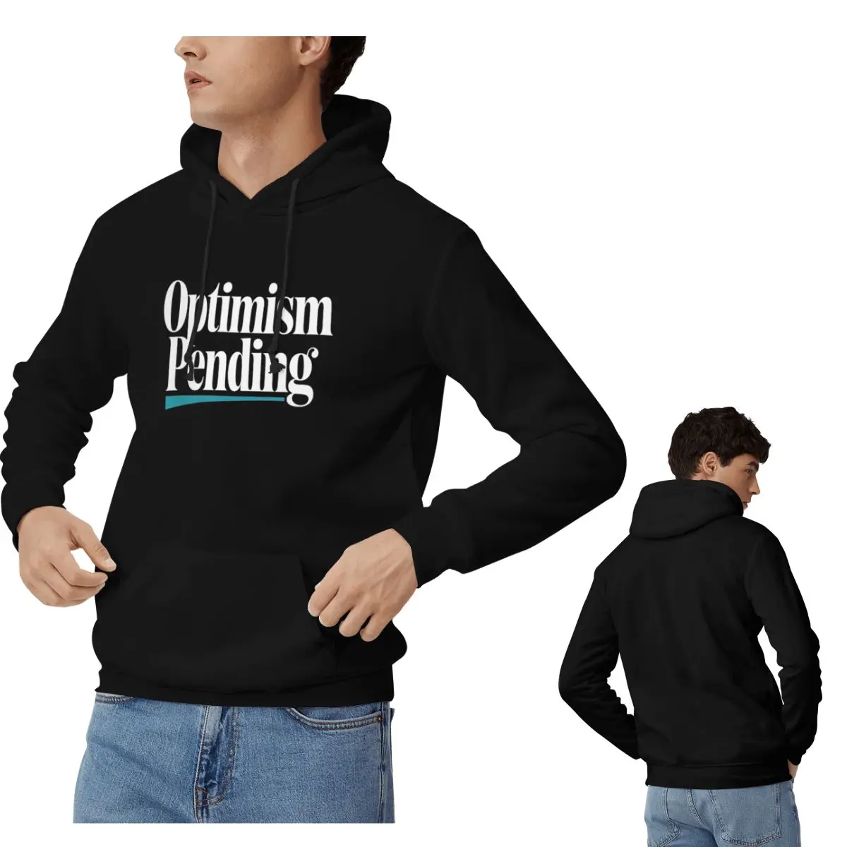 Optimism Pending Funny Sarcast – Winter Clothing Quotes recenzja i cena