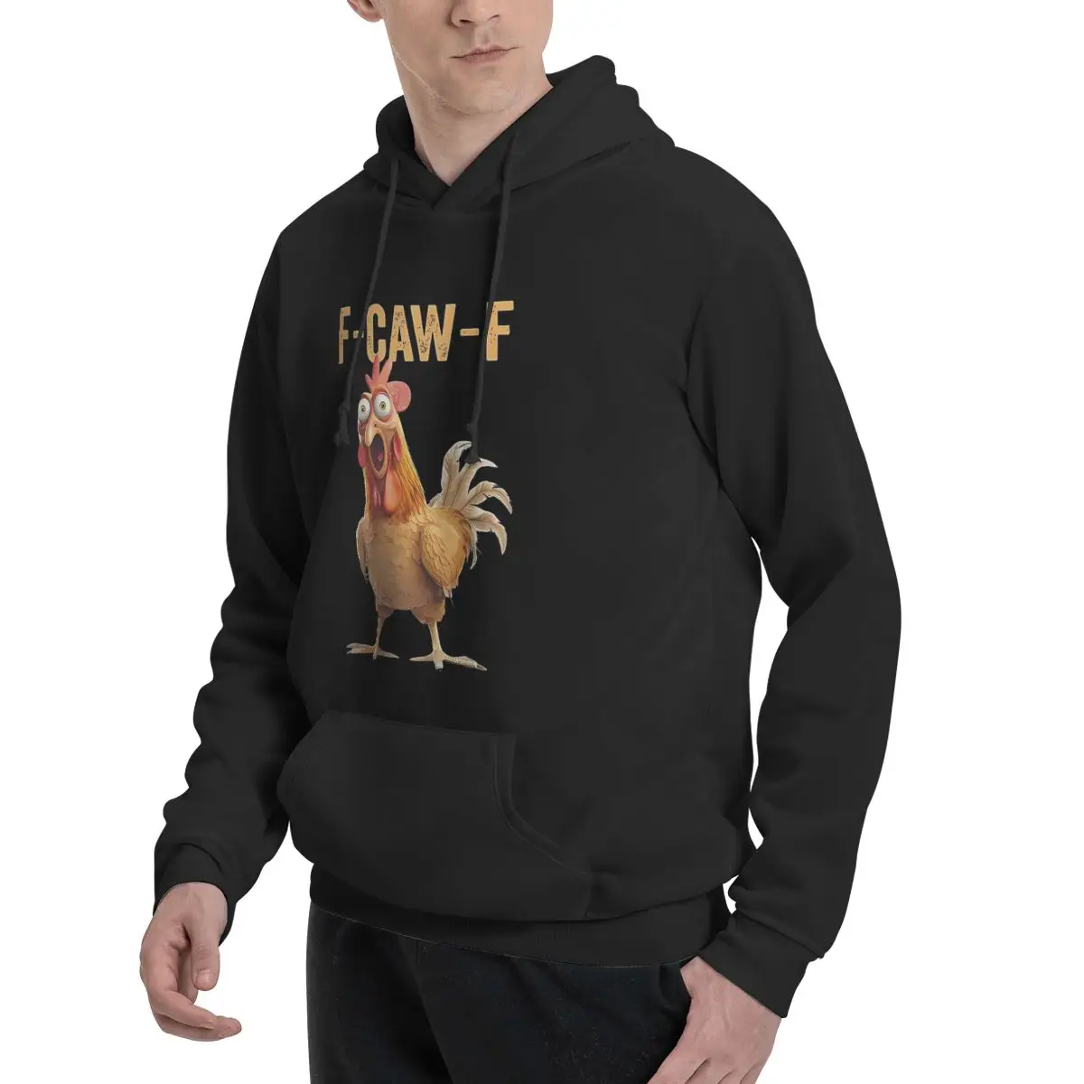 F-Caw-F Funny Chicken FCAWF Hu – Winter Clothing Quotes recenzja i cena