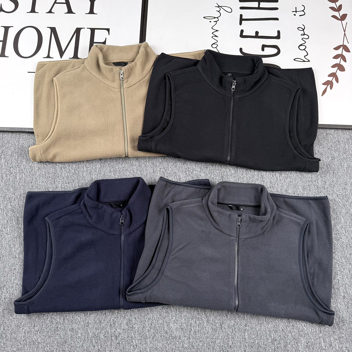 Double-Sided Fleece Vest Warm  – Winter Clothing Companies recenzja i cena