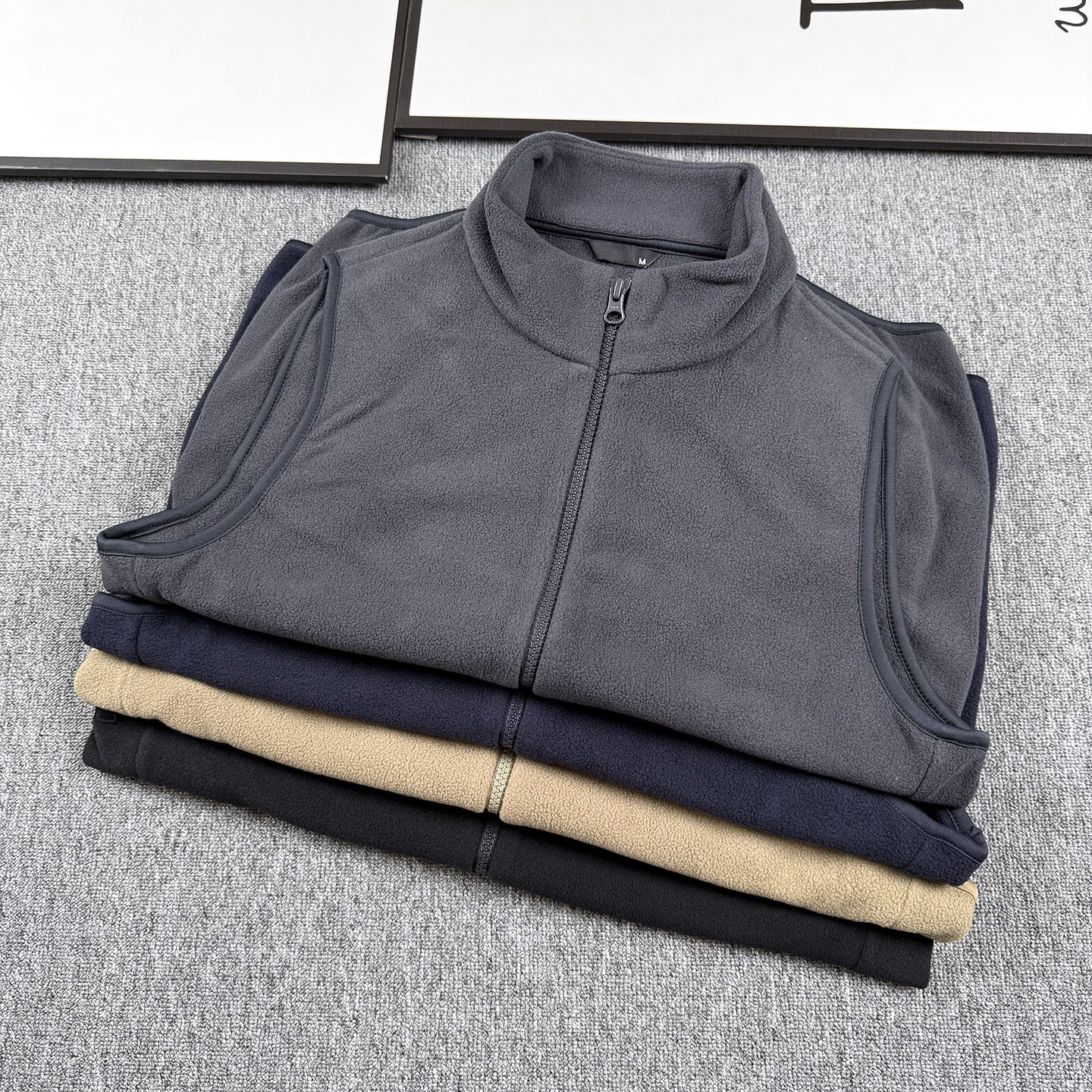 Double-Sided Fleece Vest Warm  – Winter Clothing Companies recenzja i cena