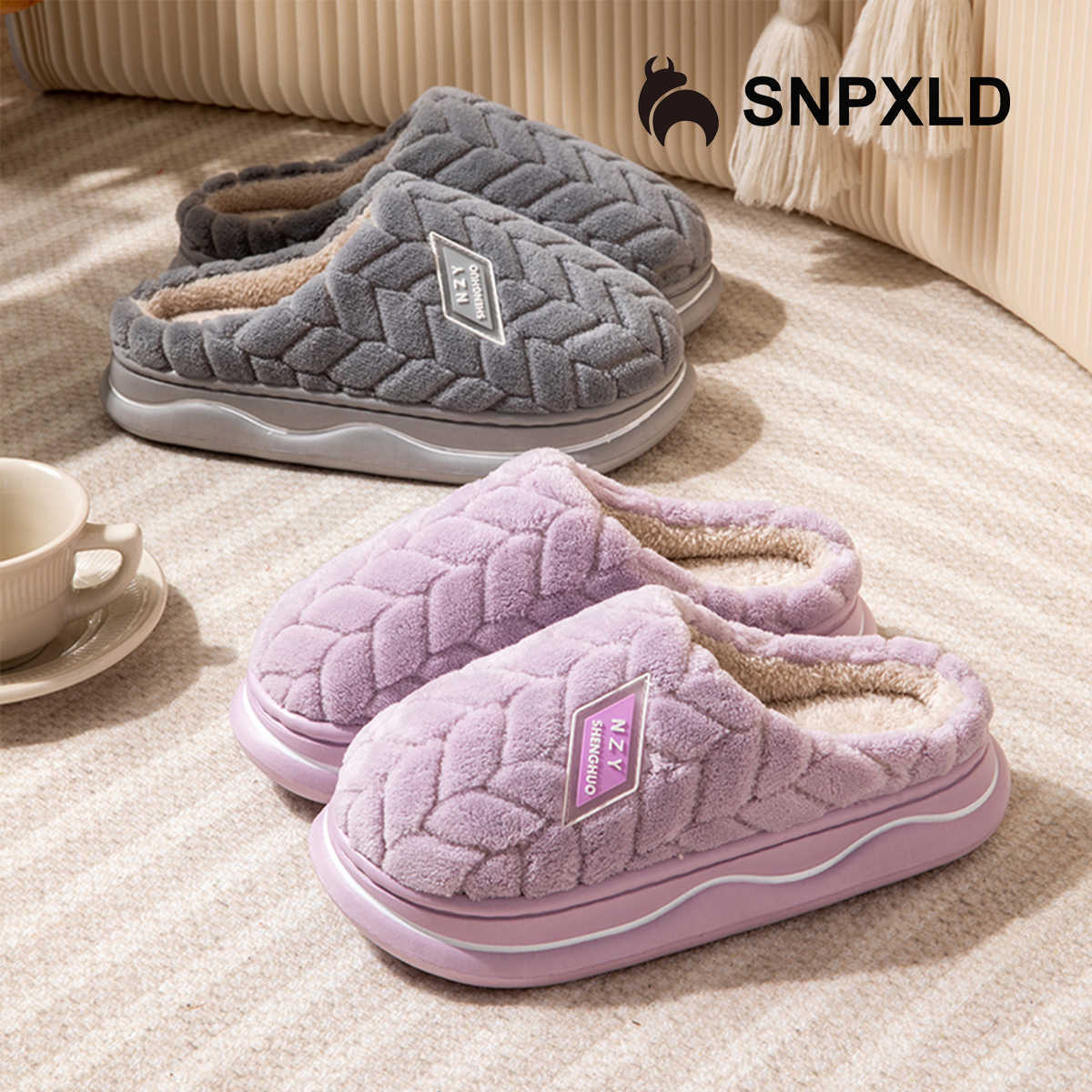 Winter Home Slippers for Women – Winter Clothing Material recenzja i cena