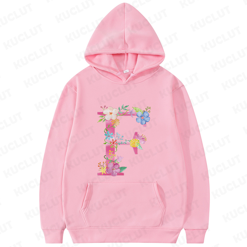 26 Alphabet A-Z Pink Flower Le – Winter Clothing Essentials For Women recenzja i cena