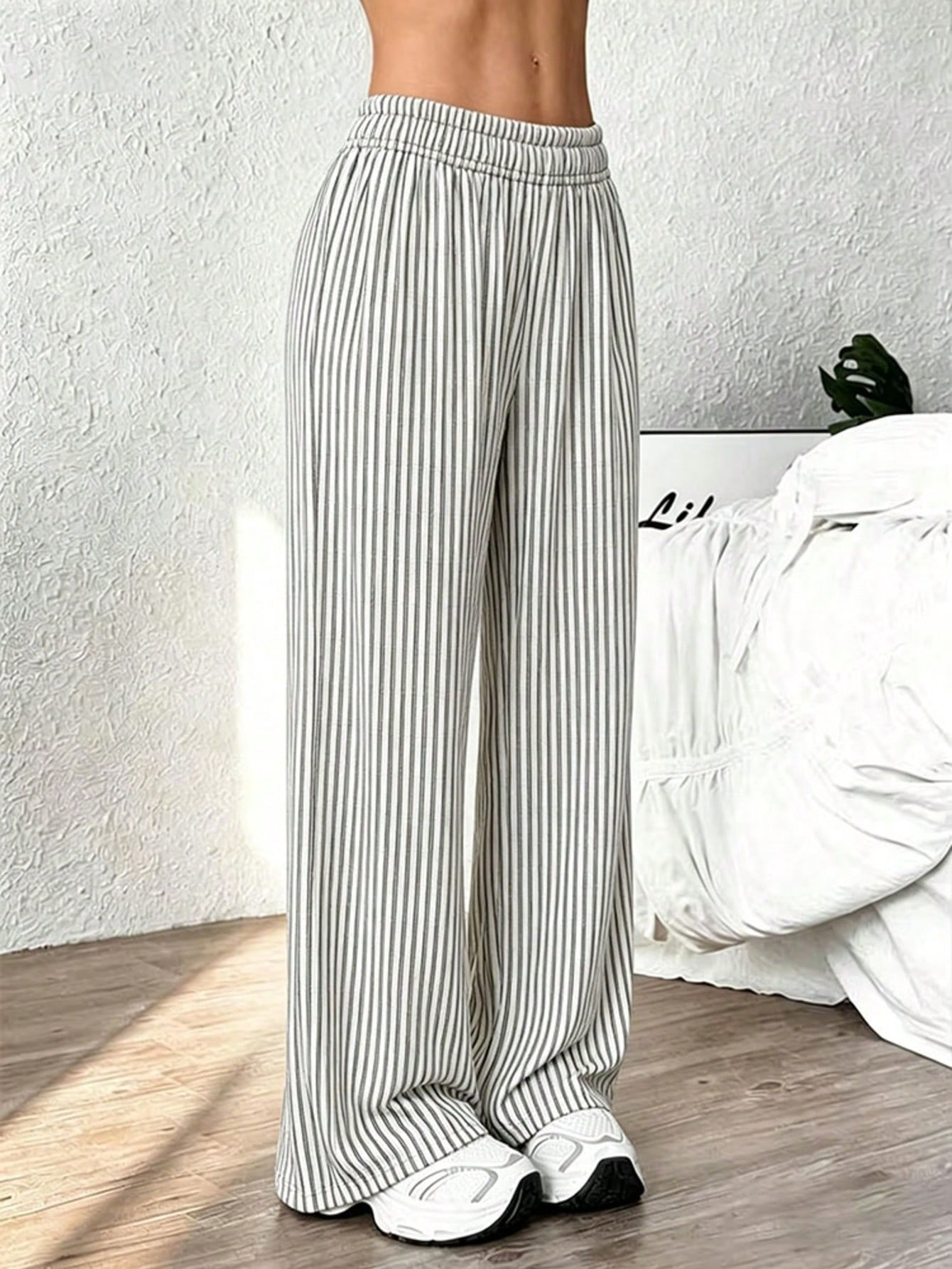 Womens Summer Striped Ice Silk – Winter Clothing Offer recenzja i cena