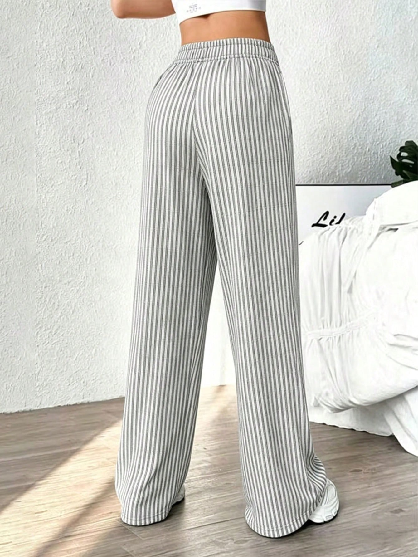 Womens Summer Striped Ice Silk – Winter Clothing Offer recenzja i cena