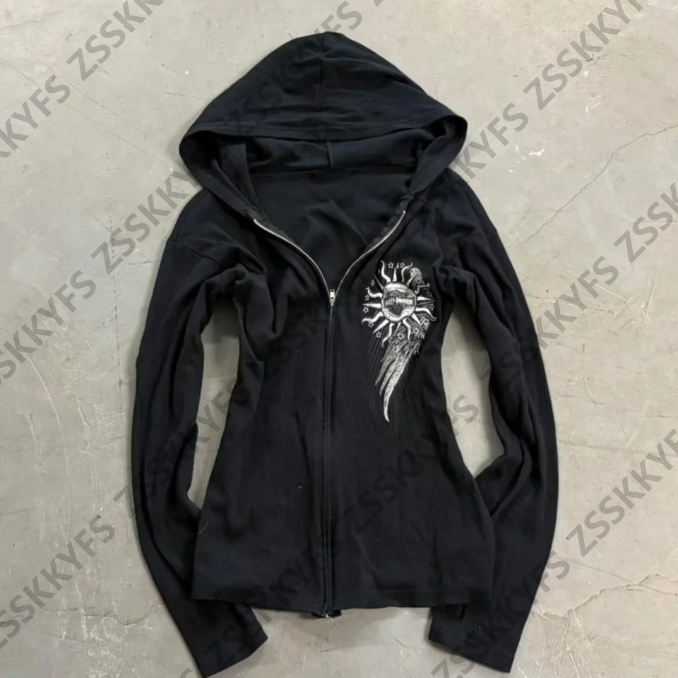 Winter Goth Clothing Long slee – Winter Clothing Trends For Women recenzja i cena