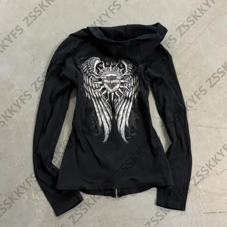 Winter Goth Clothing Long slee – Winter Clothing Trends For Women recenzja i cena
