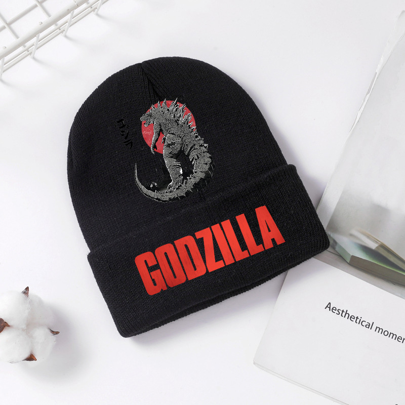 Godzilla Knitted Hat Winter Sp – Winter Clothing 1 Year Old recenzja i cena