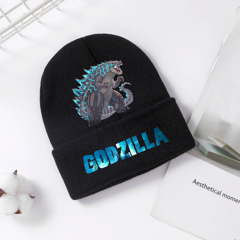 Godzilla Knitted Hat Winter Sp – Winter Clothing 1 Year Old recenzja i cena
