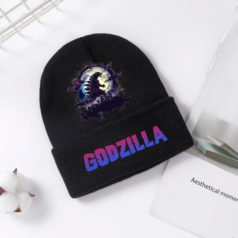 Godzilla Knitted Hat Winter Sp – Winter Clothing 1 Year Old recenzja i cena