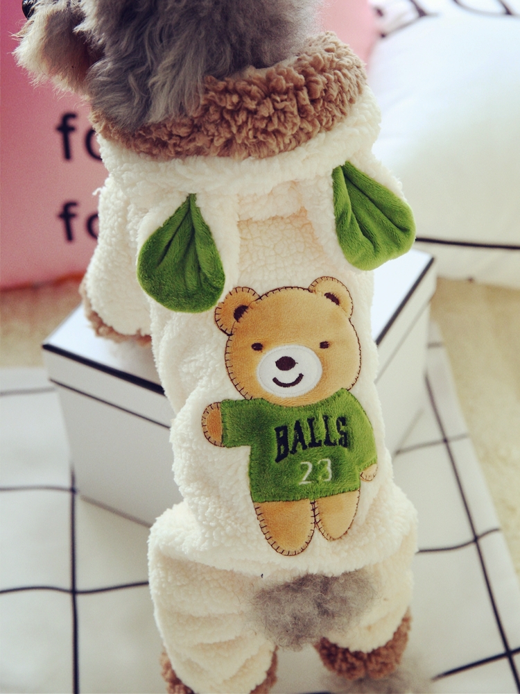 New Funny Dog Costume Cute Bea – Winter Clothing 1 Year Old recenzja i cena