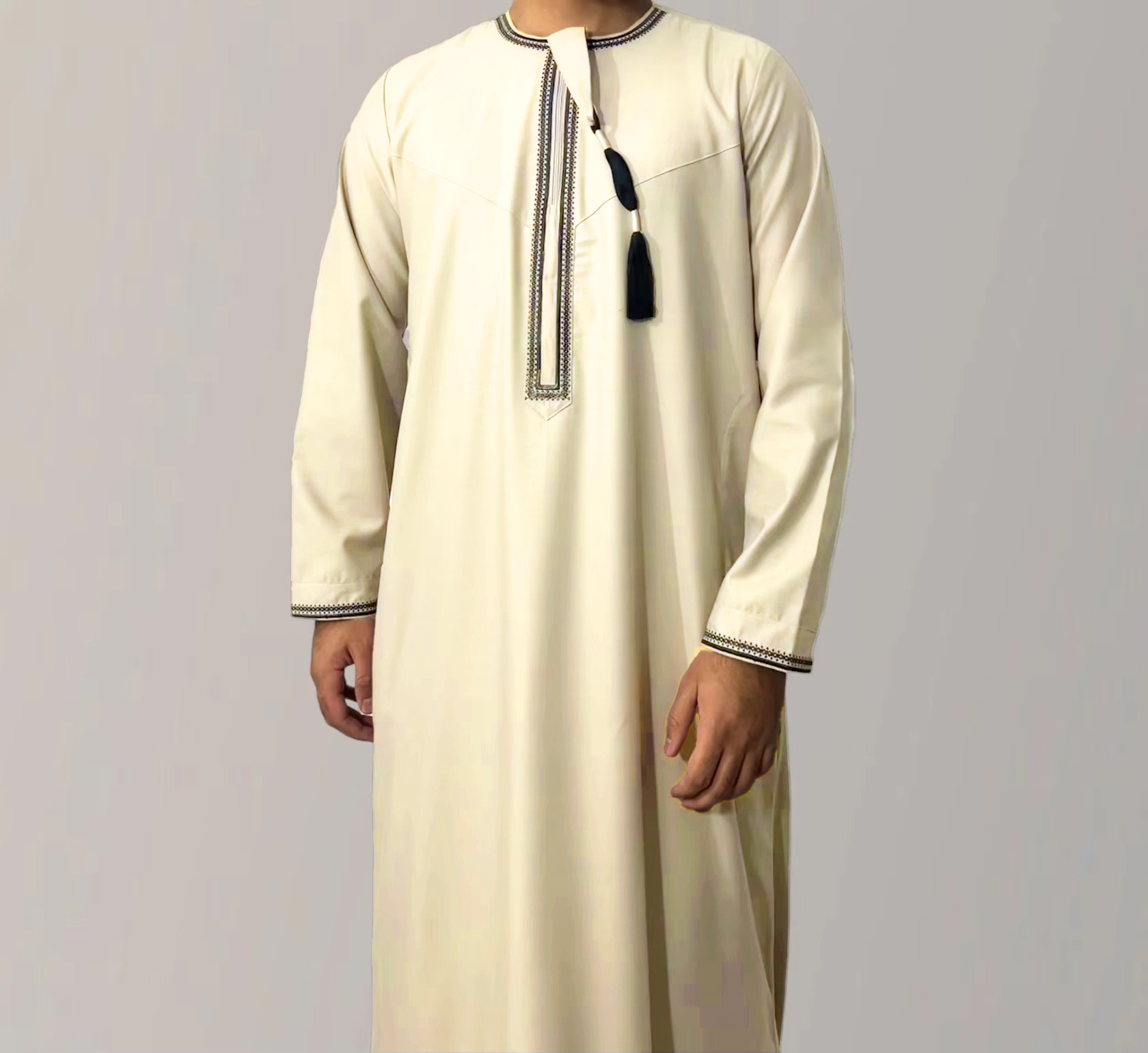 New Muslim Men Dress Abaya Daf – Winter Clothing Pakistan Men recenzja i cena